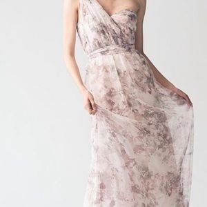 Jenny Yoo Nyla Watercolor Lavender Size 0